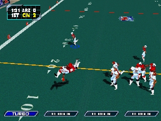 NFL Blitz 2000 (USA) In game screenshot